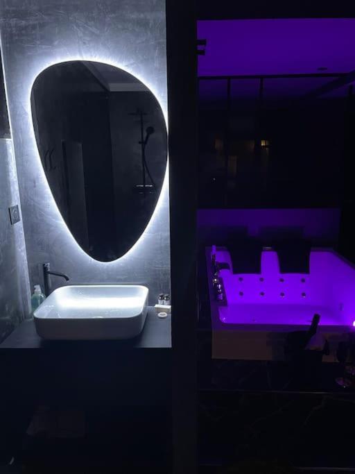 Bonnieres-sur-Seine Le Cocon Des Granges - Suite Sauna Jaccuzi Spa מראה חיצוני תמונה