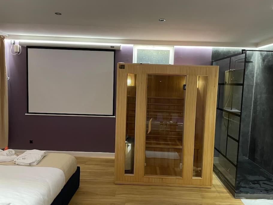 Bonnieres-sur-Seine Le Cocon Des Granges - Suite Sauna Jaccuzi Spa מראה חיצוני תמונה